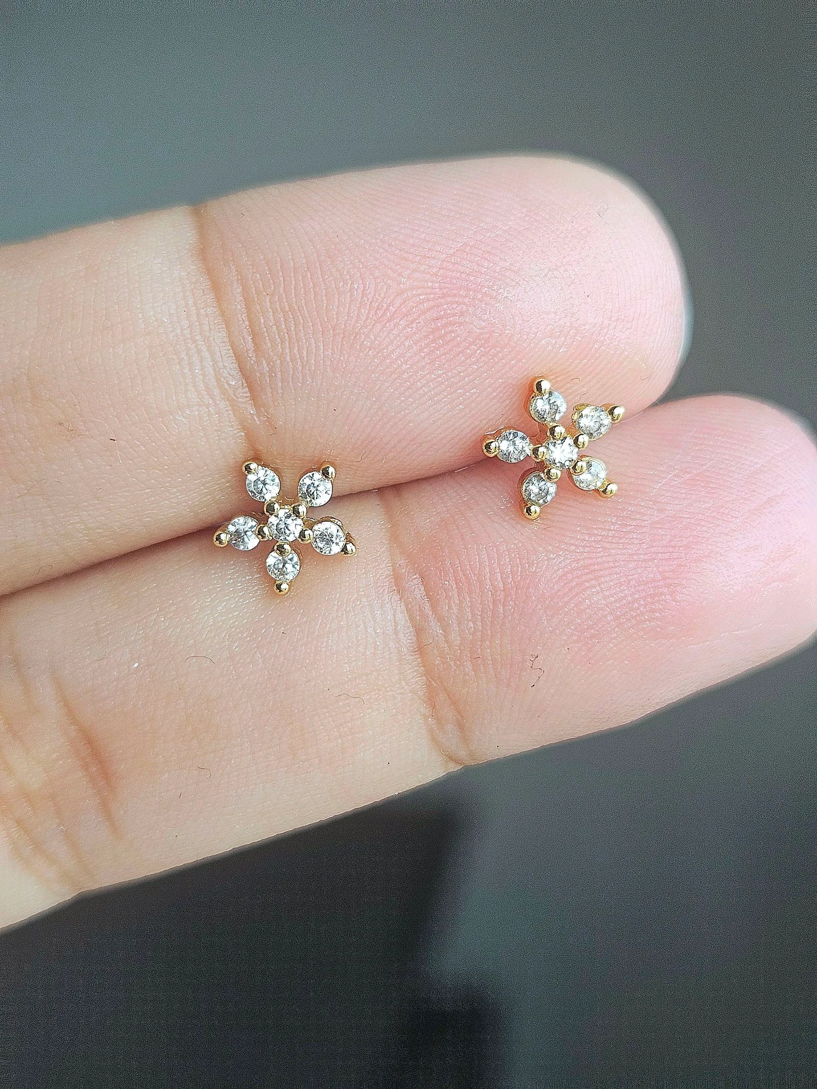 Boucle d oreille en acier inoxydable